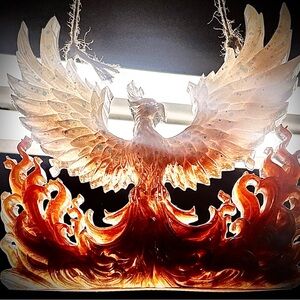 Majestic Phoenix Art Sculpture